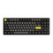 Akko Black & Gold 5087B Plus RGB Hot-Swappable Mechanical Keyboard (Akko CS Silver)