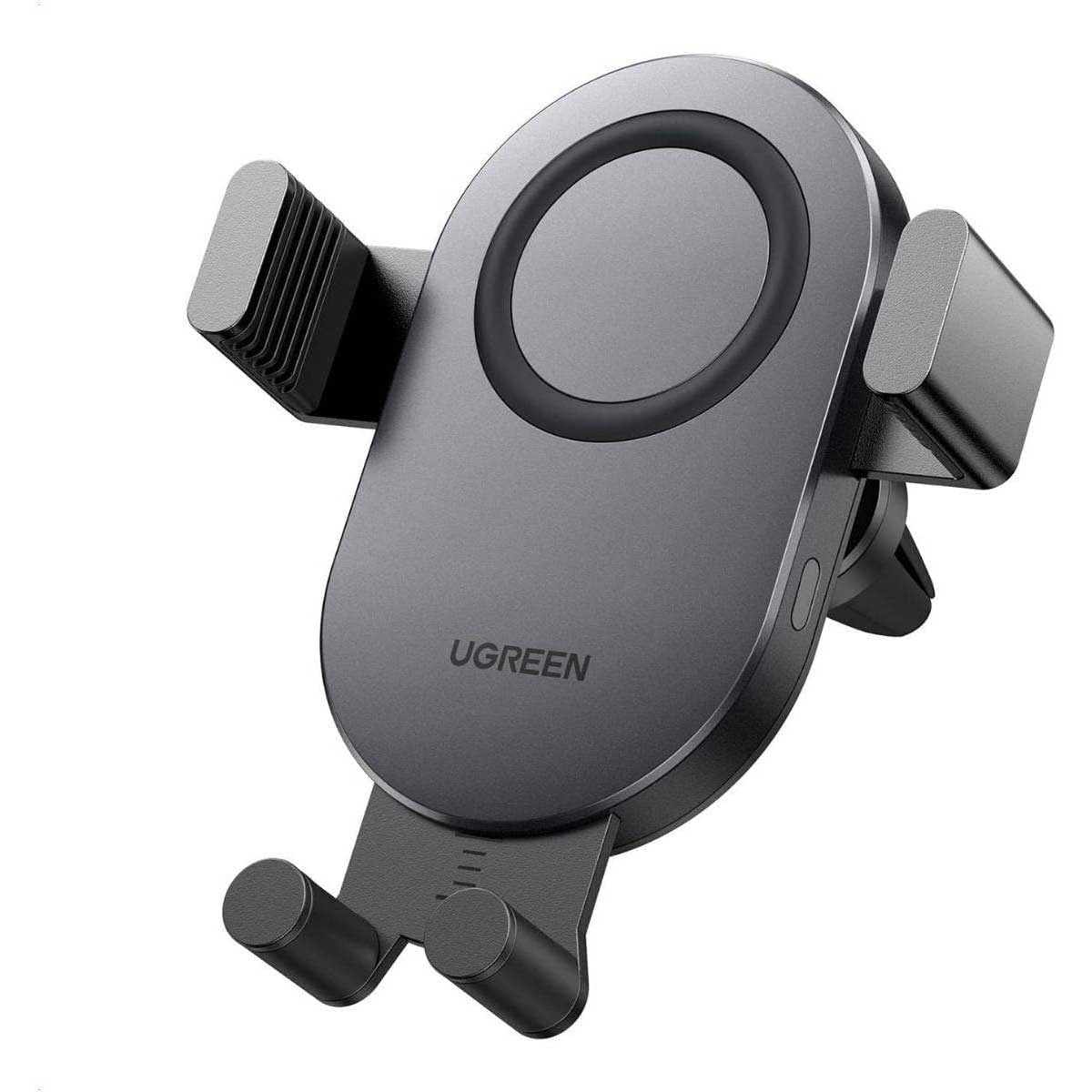 Ugreen 15W Auto Lock QI Wireless Charging Car Charger (Black) (CD256/40118)