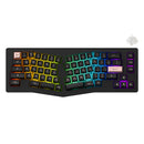 AKKO ACR Pro Alice Plus Spray Painted Acrylic Black Pre-Assembled Version RGB Mechanical Keyboard