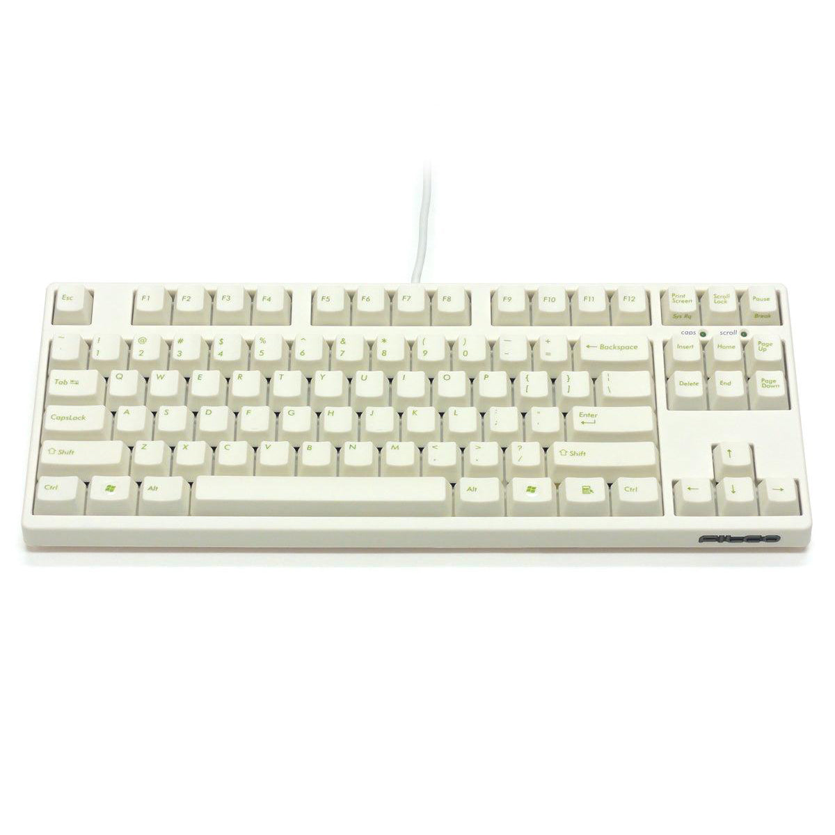 Filco Majestouch 2 Tenkeyless 87 US ASCII Mechanical Keyboard Cream White (MX Blue Switch) (FKBN87MC/ECW2)