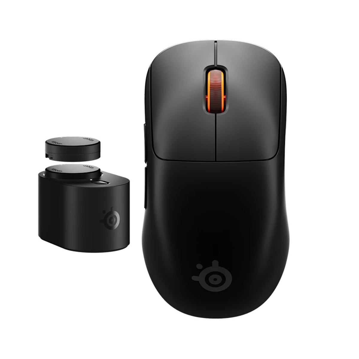SteelSeries Sensei Pro Ultra-Lightweight Symmetrical Wireless Gaming Mouse (Full-Size) (Black)