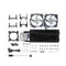 InWin SR24 240MM ARGB AIO Twin Turbine Liquid CPU Radiator Cooler