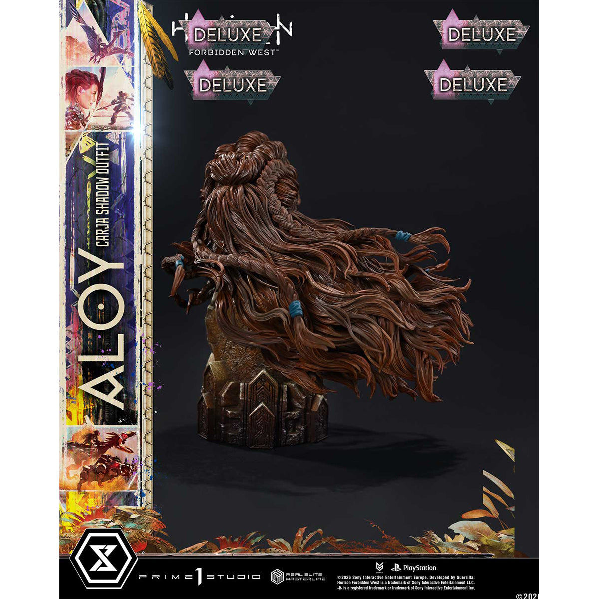 Real Elite Masterline Horizon Forbidden West Aloy Carja Shadow Outfit