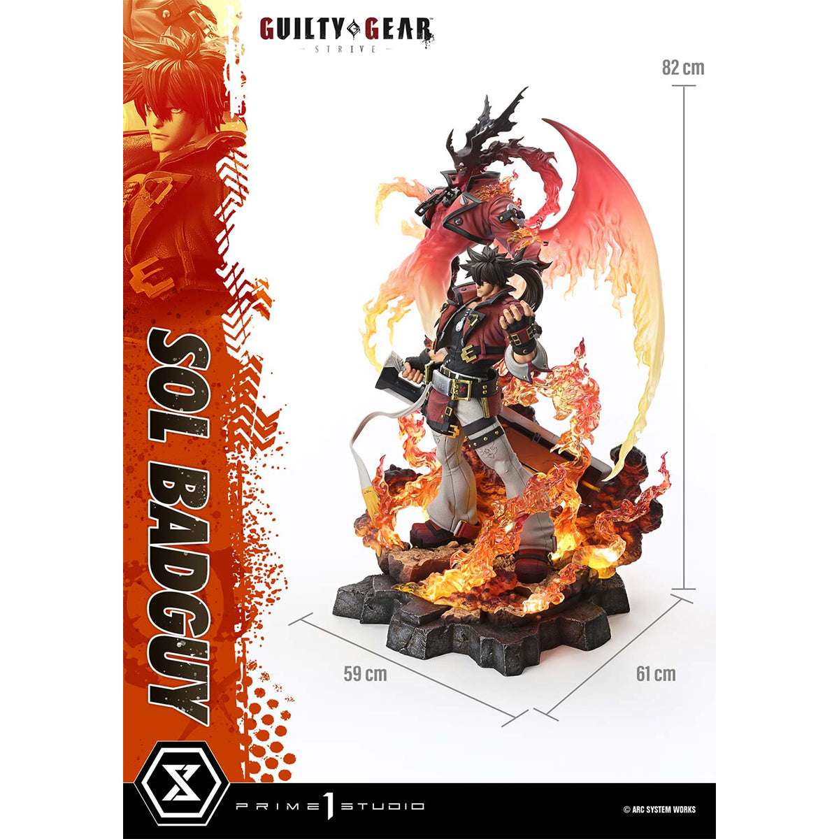 Ultimate Premium Masterline Guilty Gear Strive - Sol Badguy | DataBlitz