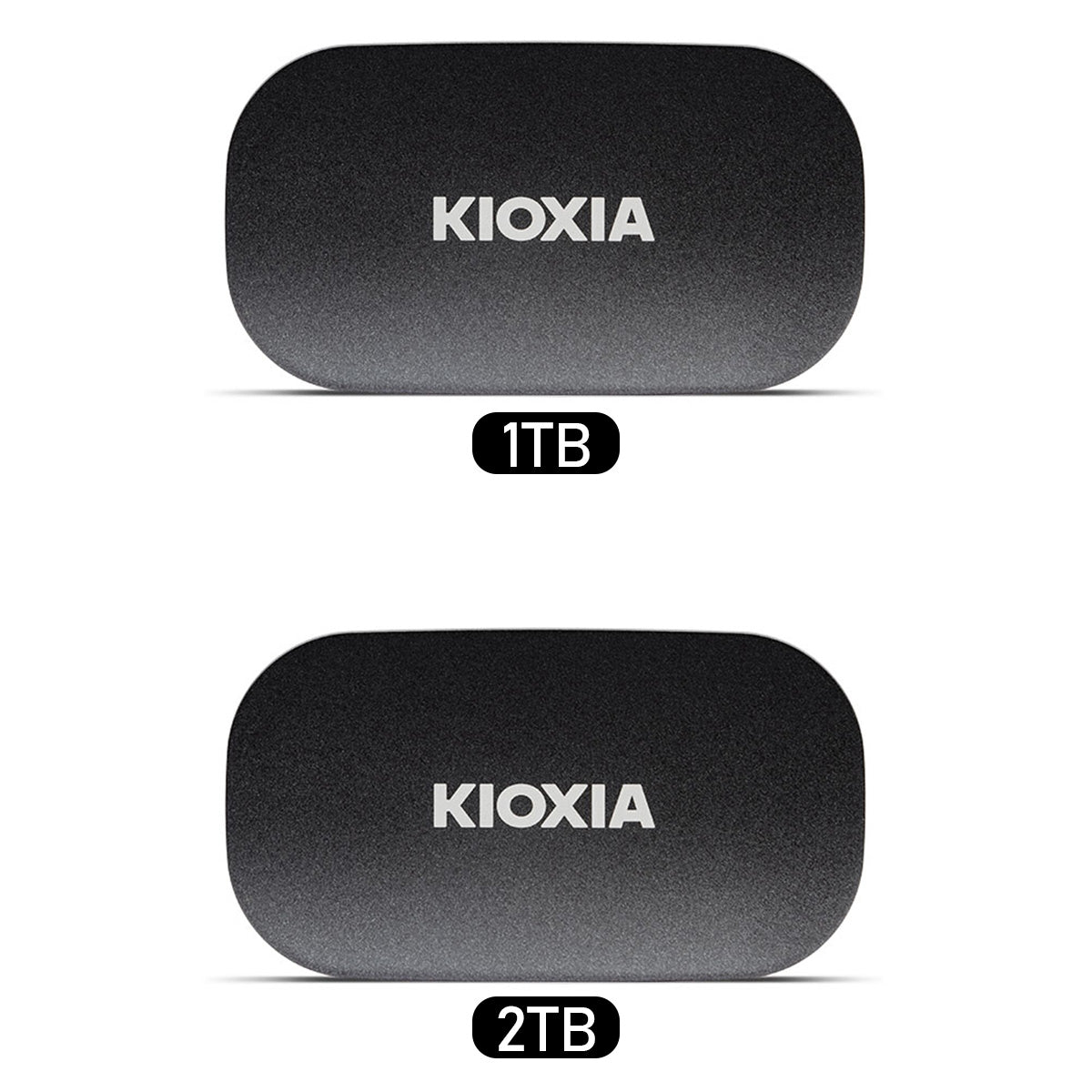 Kioxia Exceria Plus G2 USB 3.2 Gen 2 1050MB/s Read Type-C/A Portable SSD (1TB, 2TB) (LXD20K001TG8, LXD20K002TG8)