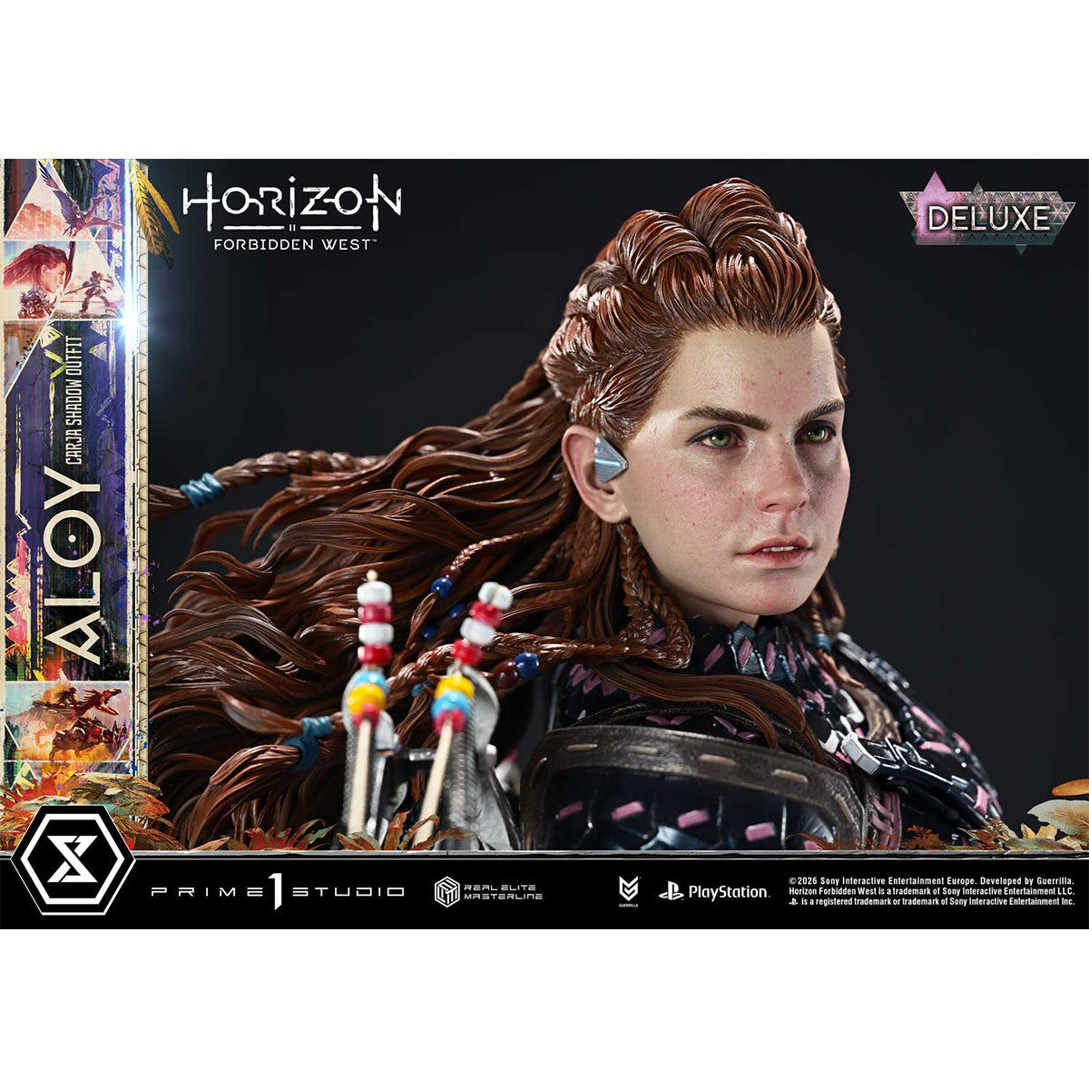 Real Elite Masterline Horizon Forbidden West Aloy Carja Shadow Outfit