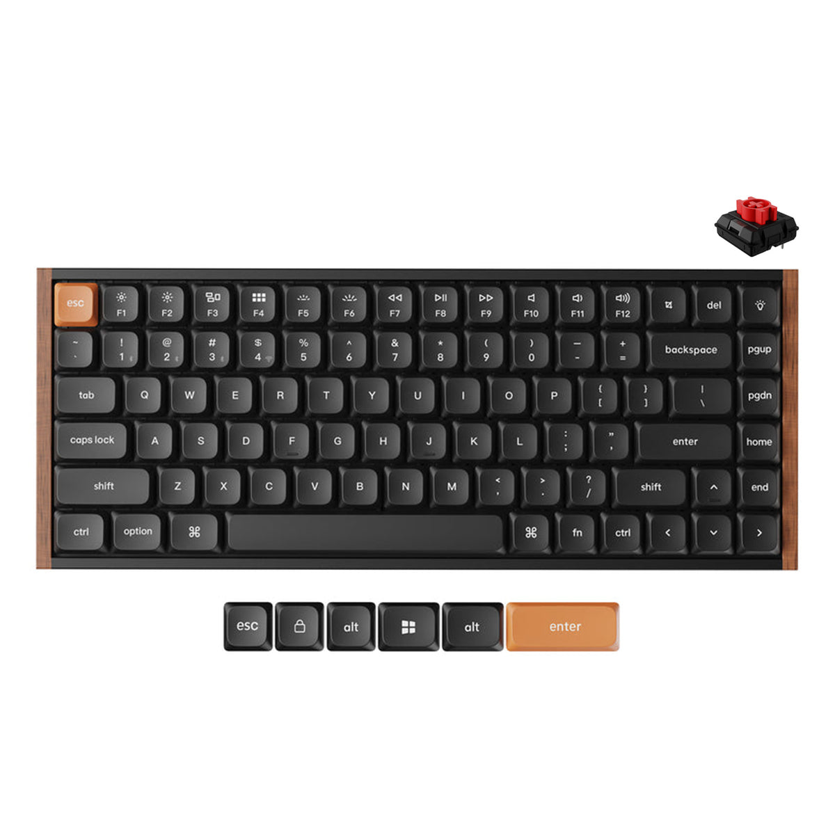 Keychron K3 Max SE QMK Wireless Hot-Swappable RGB Custom Mechanical Keyboard - Black