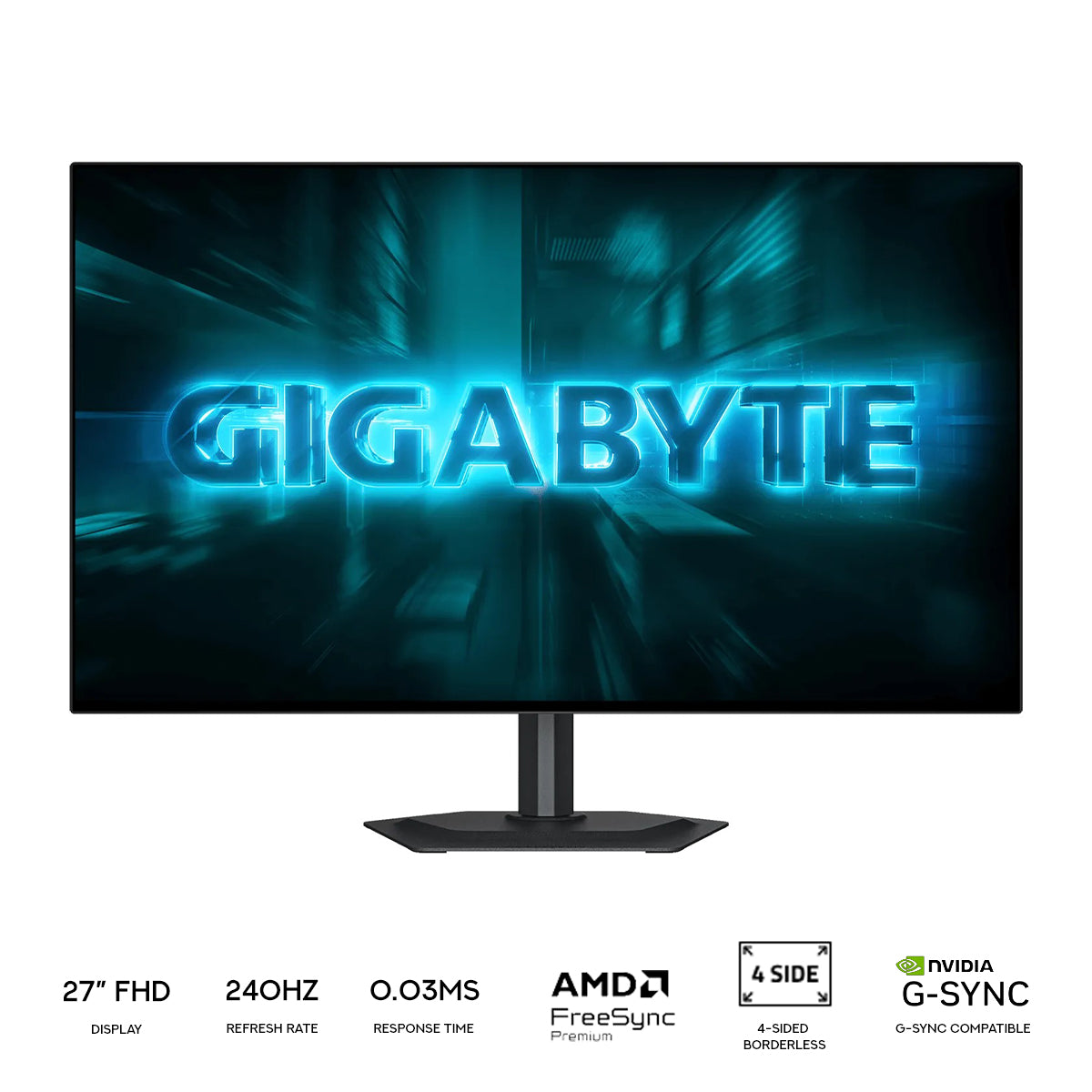 Gigabyte GO27Q24G WOLED 27 QHD (2560x1440) 240Hz 0.03ms GTG Gaming Monitor