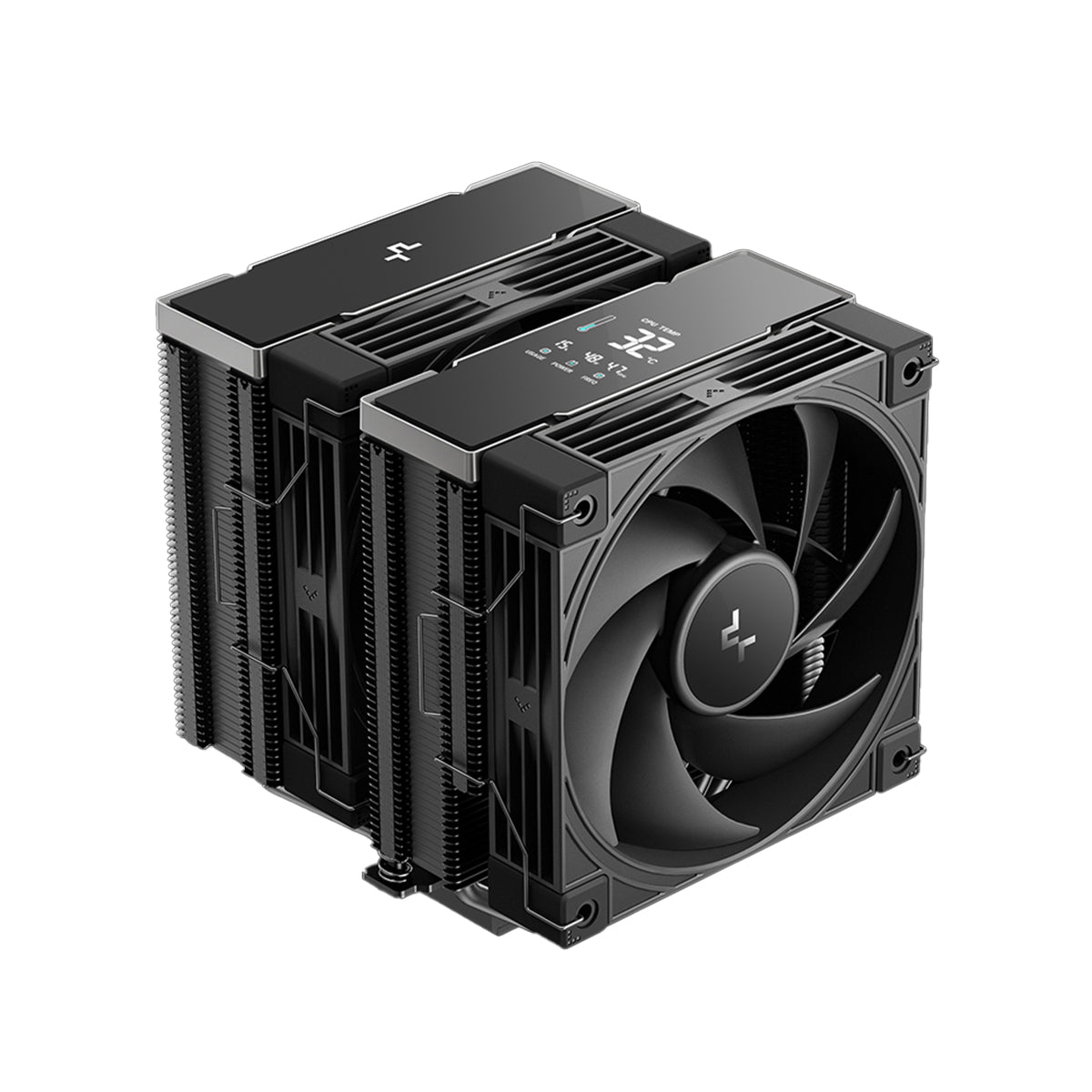 DeepCool AK620 G2 Digital NYX AI Dynamic Adjustment CPU Cooler with Digital Display (Black)