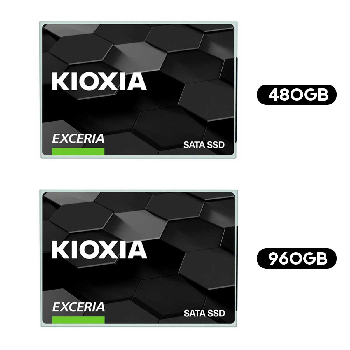 Kioxia Exceria SATA III 2.5" SATA SSD (480, 960) (LTC10Z480GG8, LTC10Z960GG8)