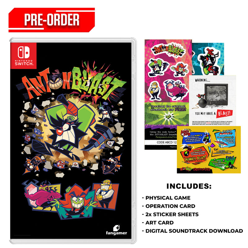 Nintendo Switch Antonblast Pre-Order Downpayment