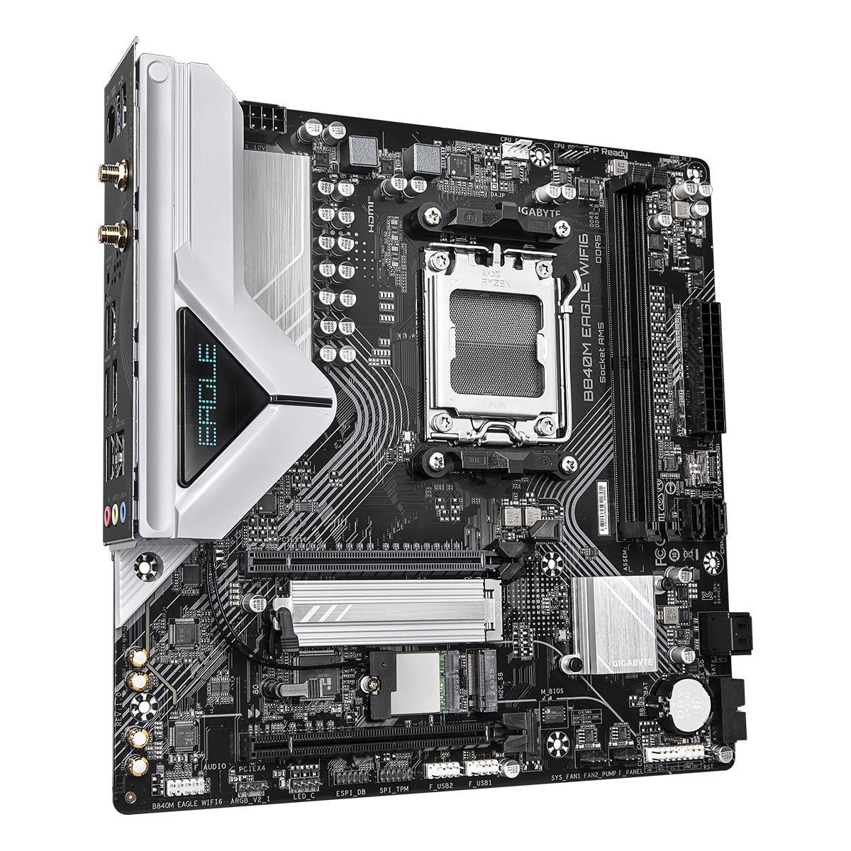 Gigabyte B840M Eagle WiFi6 DDR5 AMD Gaming Motherboard
