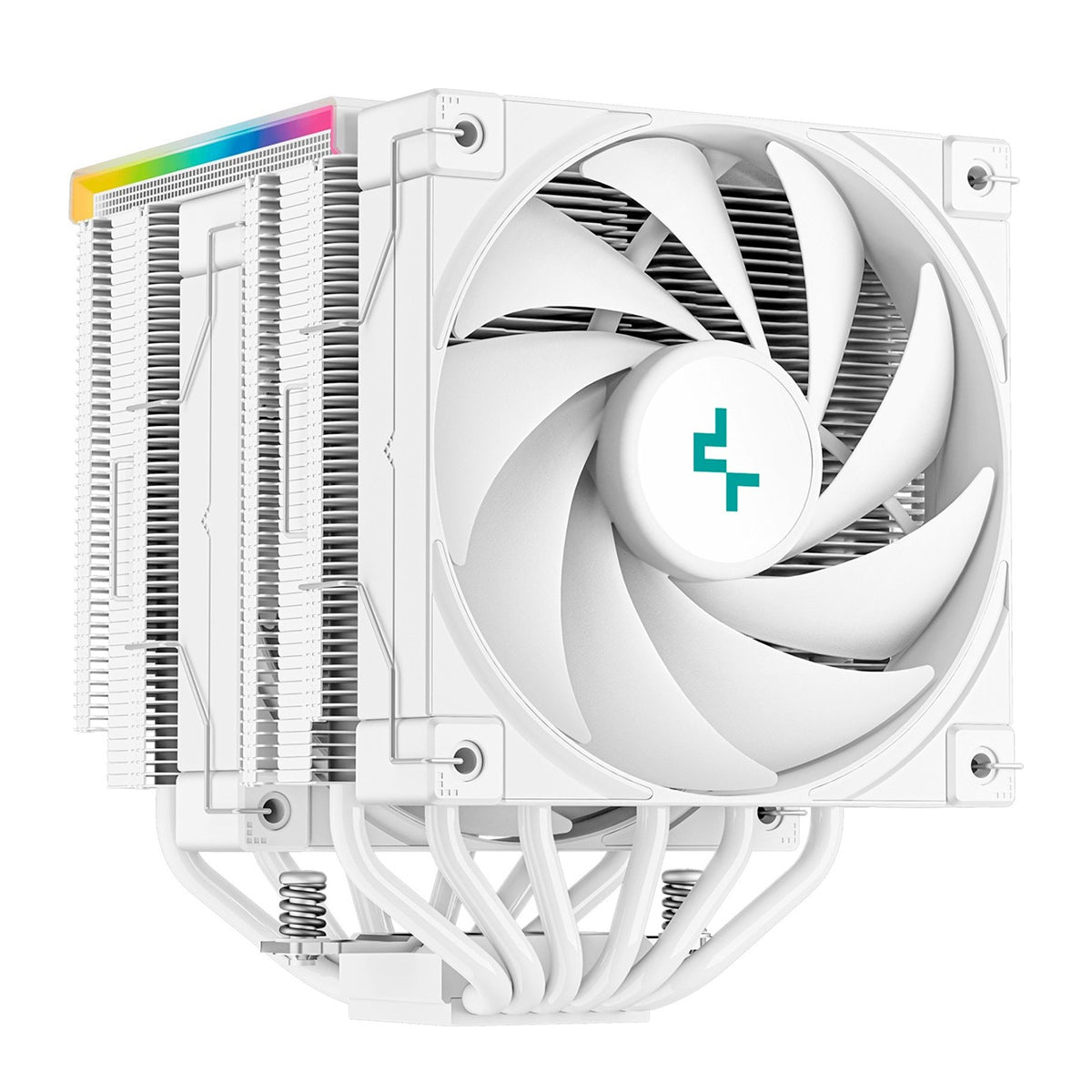Deepcool AK620 Digital WH Performance CPU Cooler With a Status Display (White) (R-AK620-WHADMN-G)