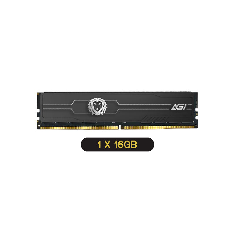 AGI Gear DDR4 3200MHz CL22 UDIMM Desktop Memory