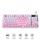 Ajazz MK87 RGB 87 Keys Hot-Swappable Mechanical Keyboard (Gradient Pink) (Litchi Switch)