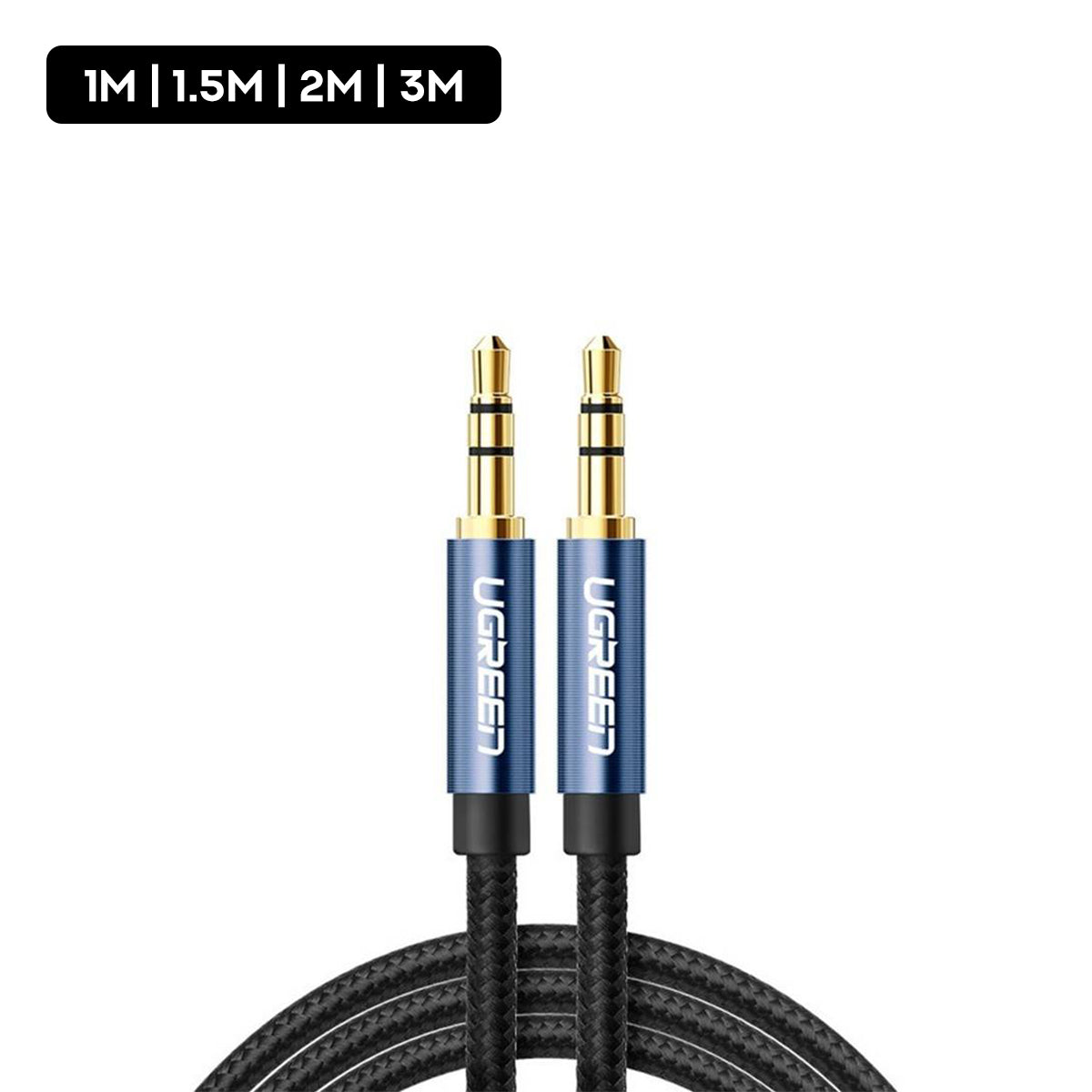Ugreen 3.5mm Male to Male Round Cable | DataBlitz