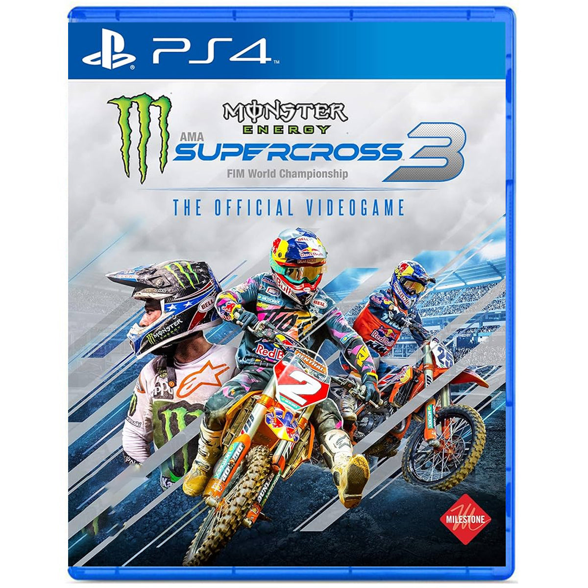 PS4 Monster Energy Supercross 3 FIM World Championship The Official Videogame Reg.2