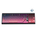 Mchose G98 V2 RGB Tri-Mode Hot-Swappable Mechanical Keyboard (Black/Pink) (Snow Tiger Switch)
