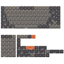 Keychron Low Profile Double Shot PBT LSA Full Set 133 Keys Keycap Set Version 2 (Carbon) (PBT-61)