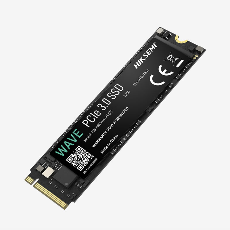 Hiksemi Wave(P) 256GB PCIe 3.0 NVMe M.2 Up to 2280MB/s Read & 1800MB/s Write 3D NAND SSD
