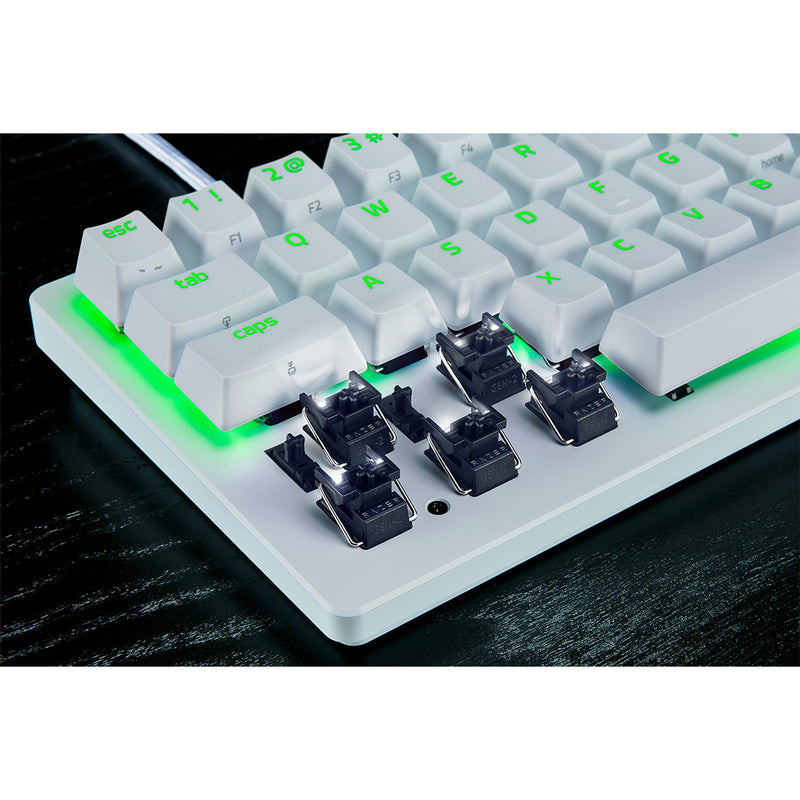 Razer Huntsman V3 Pro Mini 60% Analog Optical Esports Keyboard (White)