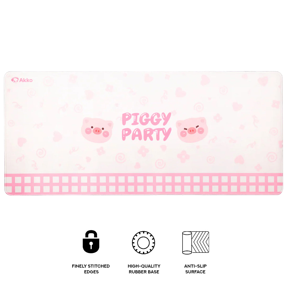 Akko Piggy Party Mouse Pad (900x400mm)