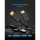 Ugreen DP 1.2 Male to Male Cable - 1m (Black) (DP102/10244)