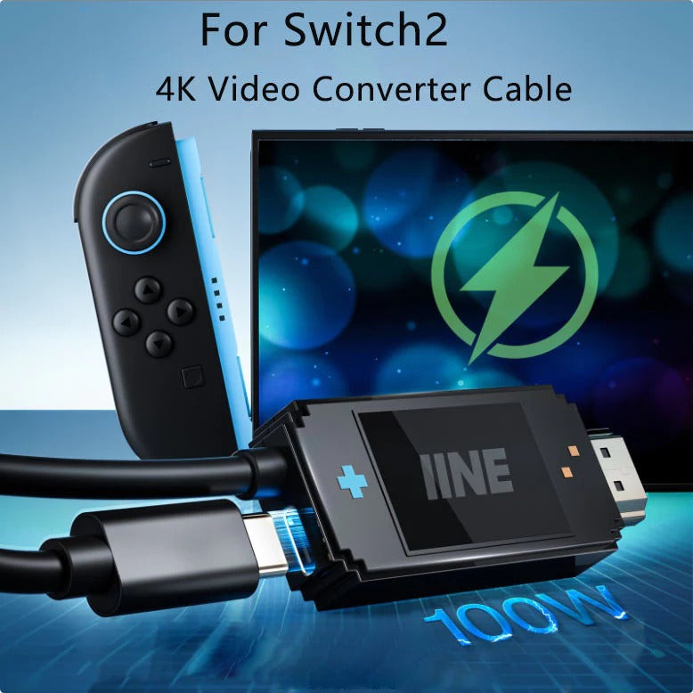 IINE 4K Segmented Cable Video Adapter for Nintendo Switch