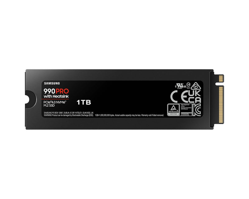 Samsung 990 PRO PCIe 4.0 NVME M.2 Internal SSD with Heatsink