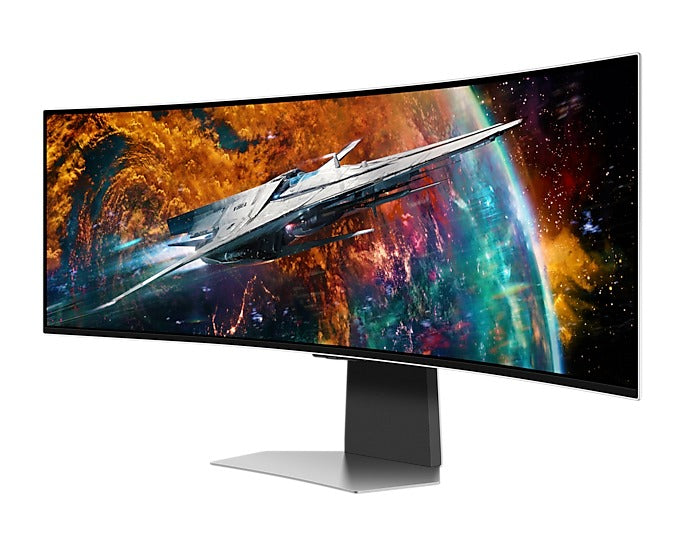 Samsung Odyssey OLED G9 (G95SC) LS49CG954SEXXP 49" Neo Quantum Processor Pro 0.03ms 240Hz GTG 5120x1440 Dual QHD Curved Smart Gaming Monitor