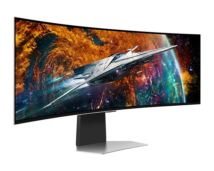 Samsung Odyssey OLED G9 (G95SC) LS49CG954SEXXP 49" Neo Quantum Processor Pro 0.03ms 240Hz GTG 5120x1440 Dual QHD Curved Smart Gaming Monitor
