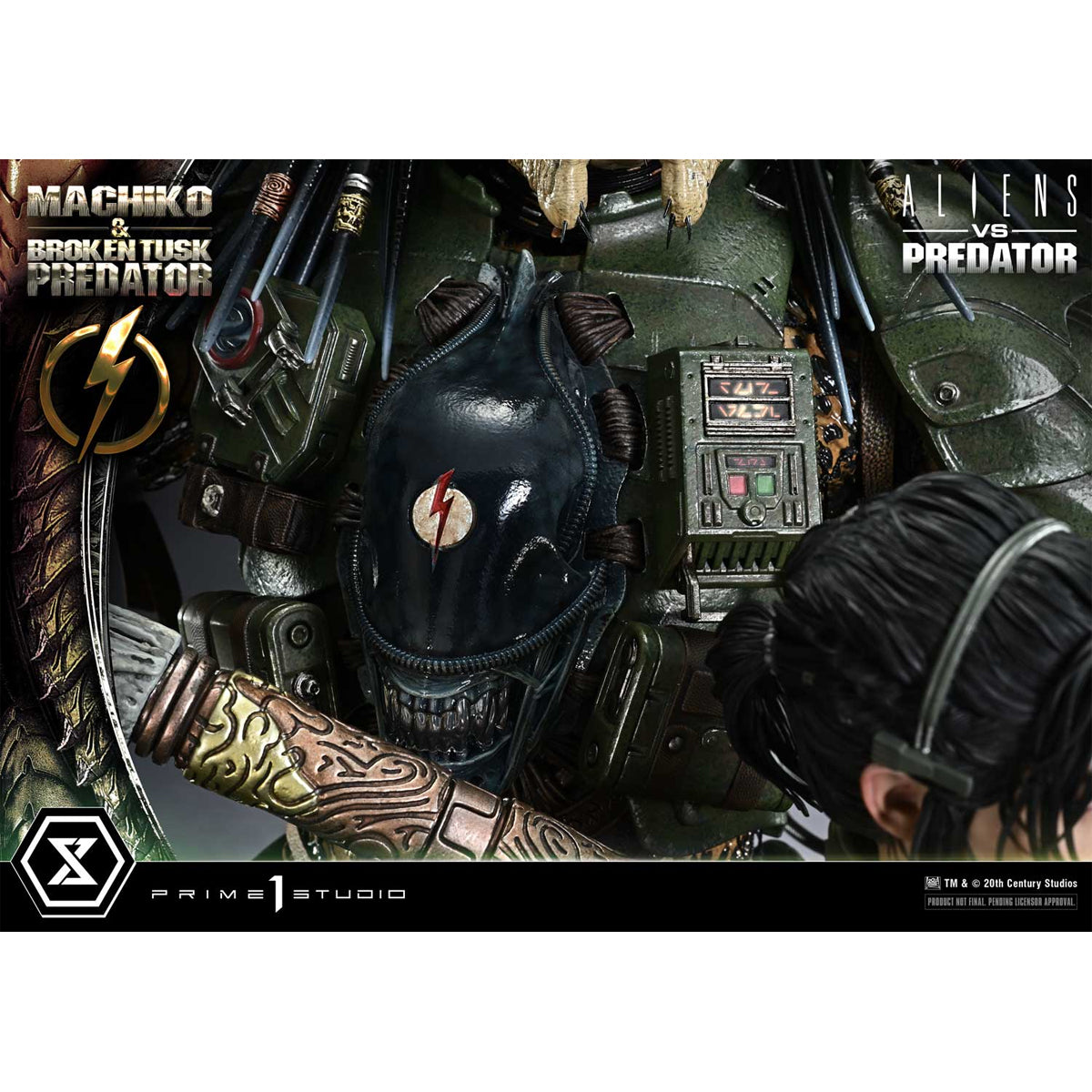 Ultimate Premium Masterline Aliens vs. Predator Machiko & Broken Tusk