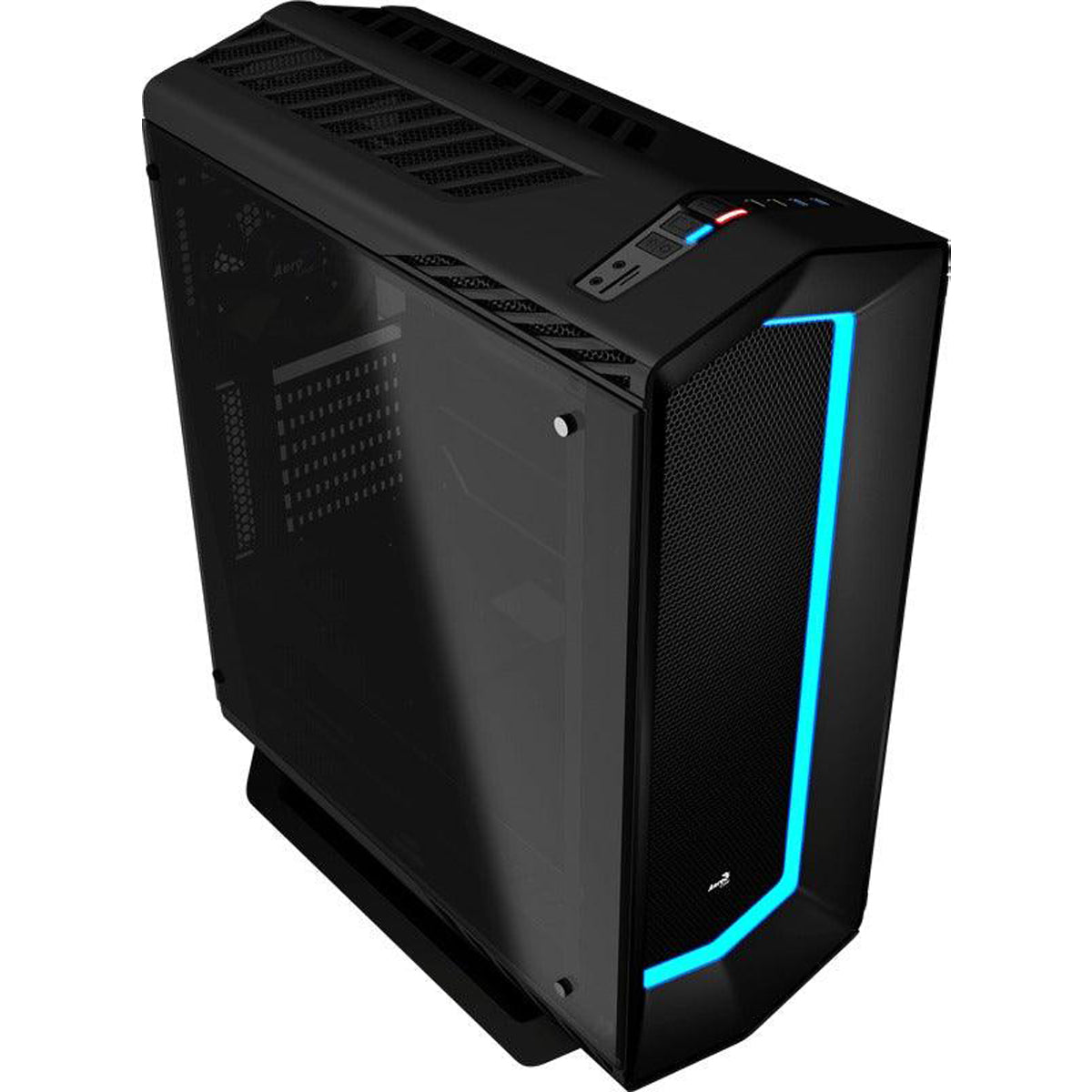 Aerocool P7-C1 Tempered Glass RGB Mid-Tower Case (Black) (P7-C1 BG)