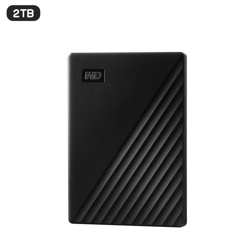 WD My Passport External Hard Drive 3.0 (Black) (1TB, 2TB, 4TB)