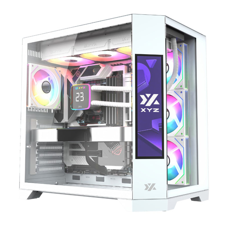 XYZ Neutron ATX 2D Glass Panoramic Tempered Glass PC Case