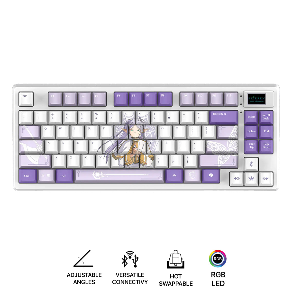 MSI Forge TKL Wireless Frieren Edition RGB Mechanical Gaming Keyboard