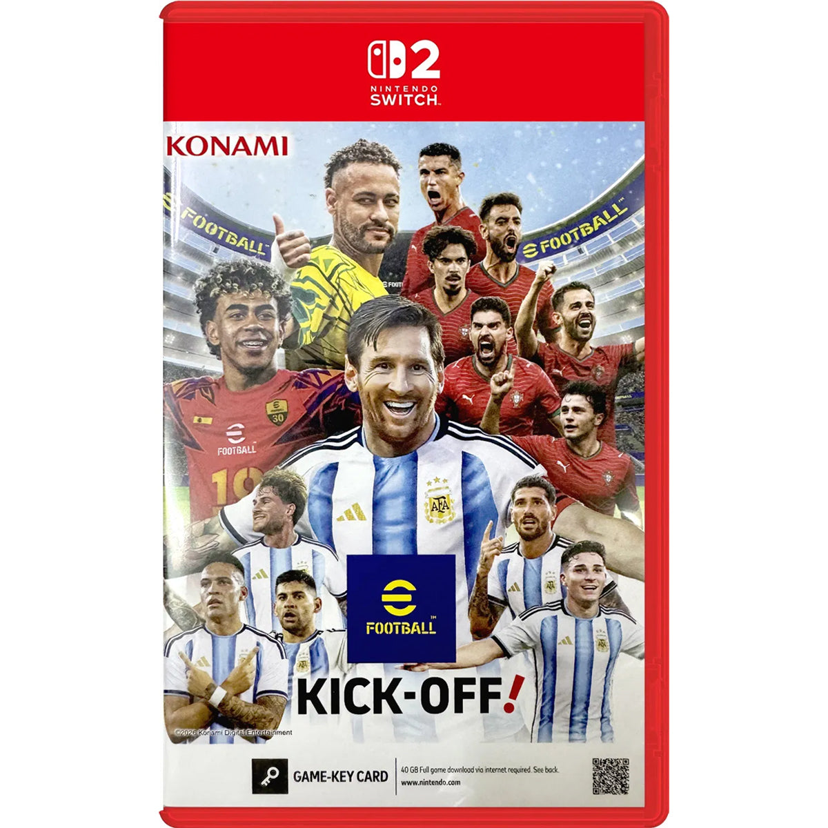 Nintendo Switch 2 eFootball Kick-Off! Game Key Card (SEA)