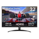 LG UltraFine 32UR500K-B 32" 4K UHD (3840x2160) 60Hz 4ms GTG Monitor