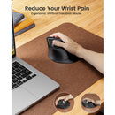 ProtoArc EM05 NL Ergonomic Vertical Wireless Trackball Mouse