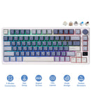 Royal Kludge RK-M75 Tri-Mode RGB 81 Keys Hot-Swappable Mechanical Keyboard Ocean Blue (Blue Switch, Brown Switch, K Silver Switch, Cream Switch, Beige Switch)