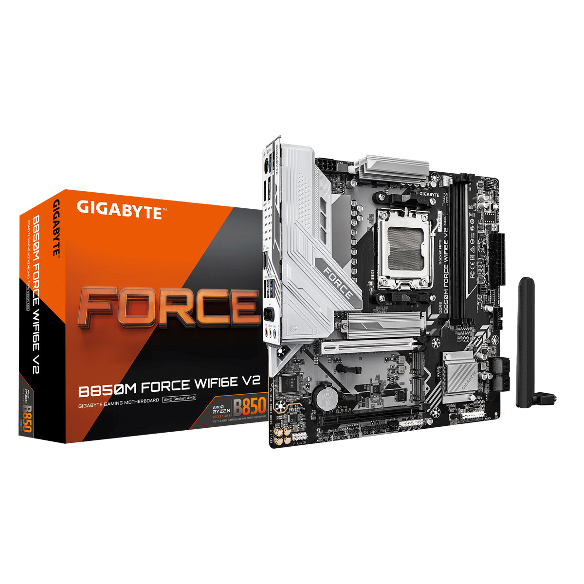 Gigabyte B850M Force WiFi6E V2 DDR5 Gaming MotherBoard