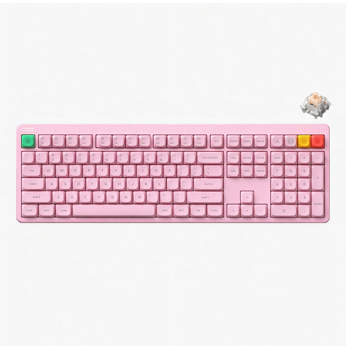 NuPhy Node100 High-Profile Hot-Swappable 109-Key Wireless Mechanical Keyboard