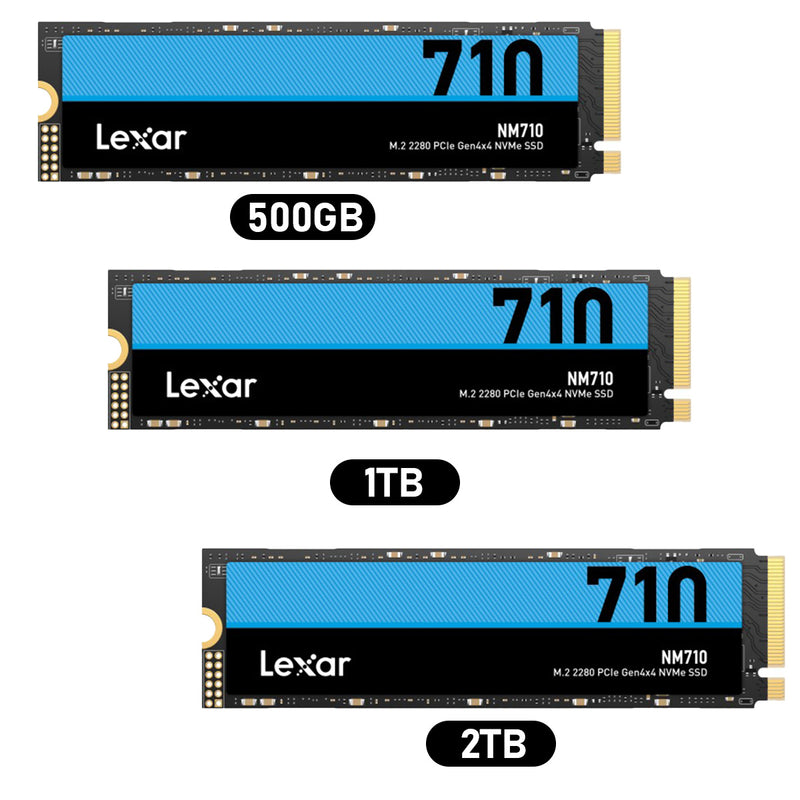 Lexar NM710 M.2 2280 5000MB/s Read PCIe Gen4x4 NVMe SSD | DataBlitz