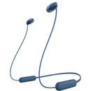 Sony WI-C100 Wireless In-Ear Headphones (Blue)