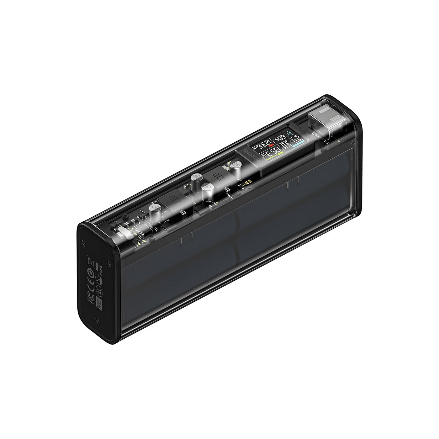 Shargeek 140 Power Bank 20000mAH 140W (Black) (X1i) + Free Sharge Power Bank Travel Case for Shargeek 170/ X1i