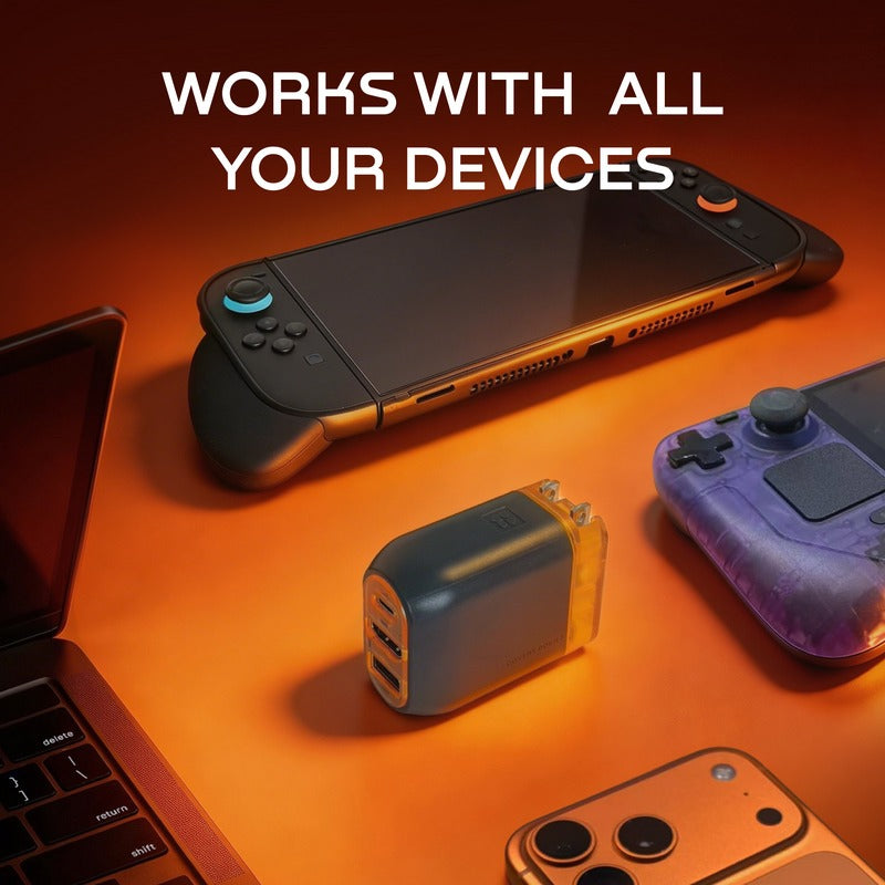 Genki Covert Dock 3 Pocket 65W Dock & Charger | Datablitz