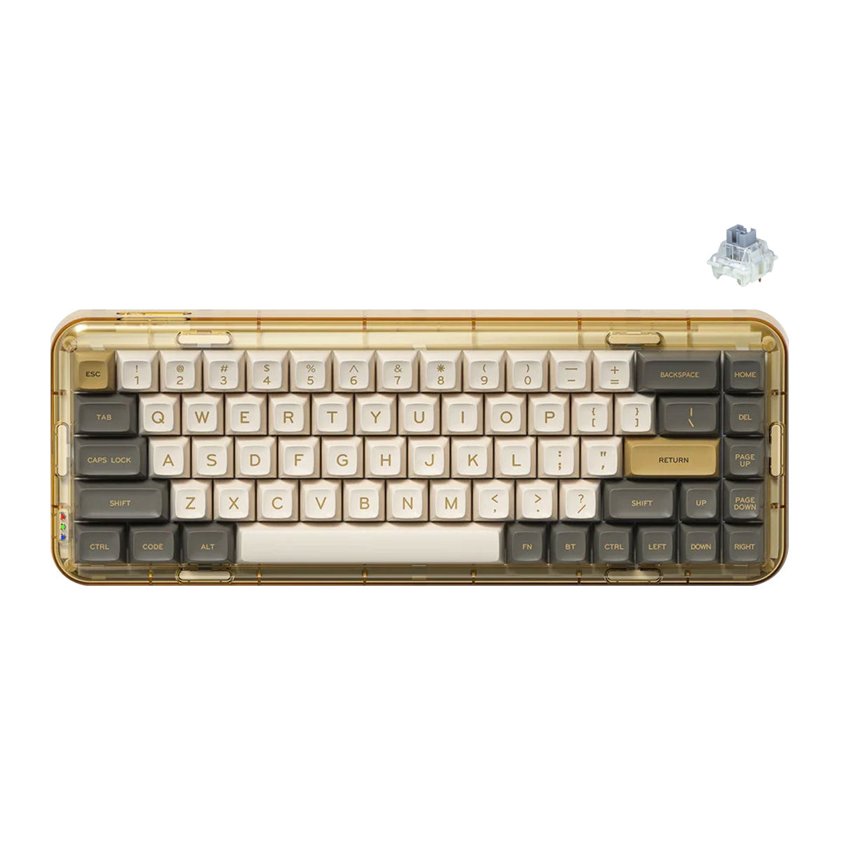 MelGeek MOJO68 Ember Custom & Programmable Mechanical Keyboard