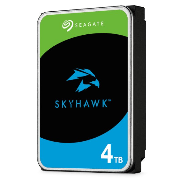 Seagate Skyhawk 4TB 256MB Cache SATA 6.0GB/s 3.5 Inch Internal Hard Drive (ST4000VX016)