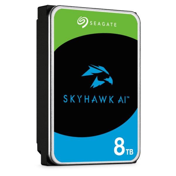 Seagate Skyhawk AI 8TB 256MB Cache SATA 6.0GB/s 3.5 Inch Internal Hard Drive (ST8000VE001)
