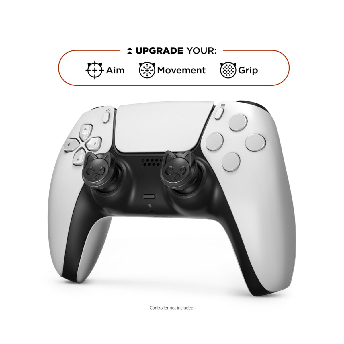 SteelSeries Kontrolfreek Performance Thumbsticks CaseOh Kitty Edition for PS5 / PS4 (9606-PS5)